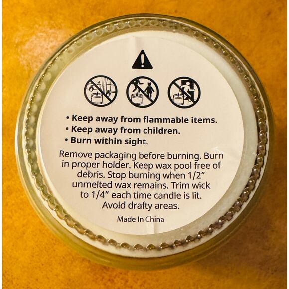 Hendson Thank You Clean Natural Soy Vegan Candle Vanilla Brown Sugar Cream NEW - Picture 6 of 10